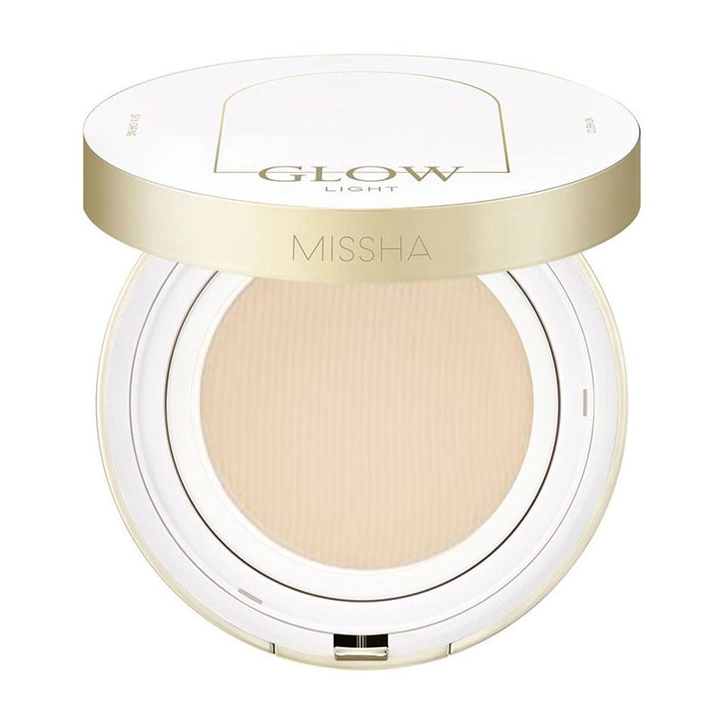 Тональний кушон-основа для обличчя Missha Glow Cushion, SPF 45, 21N Vanilla, 14 г